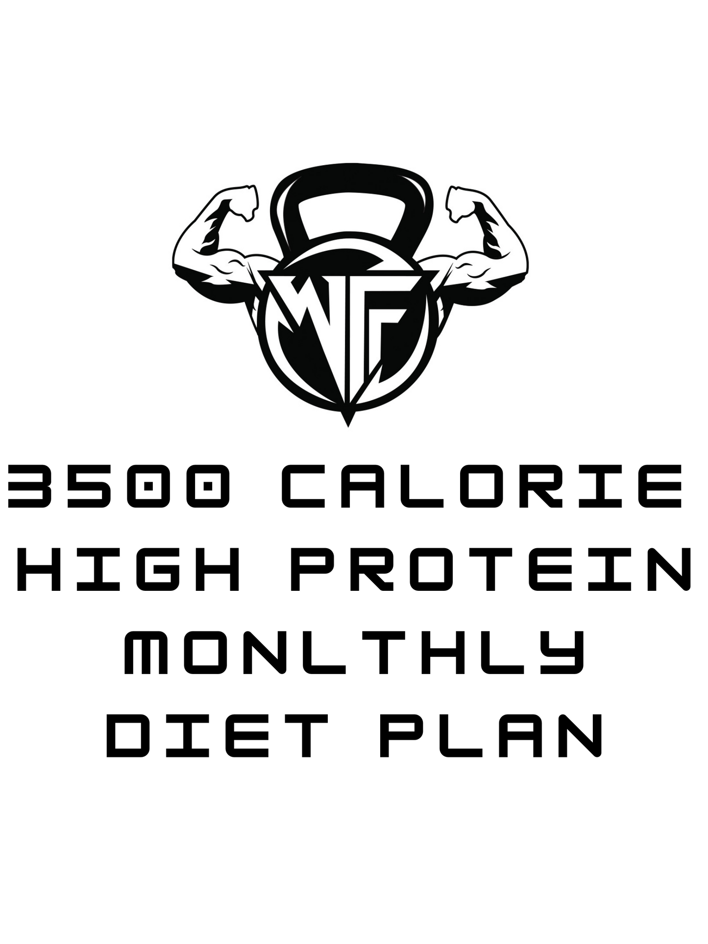 3500-Calorie High-Fiber High-Protein Diet Plan for Men | Build Muscle, Boost Energy & Improve Digestion
