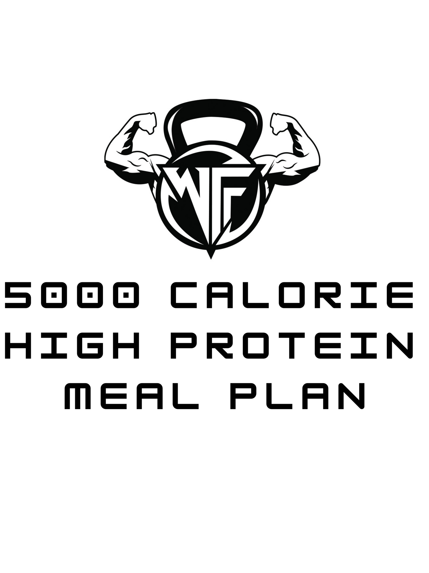 The Ultimate 5000 Calorie Meal Plan for High Performers