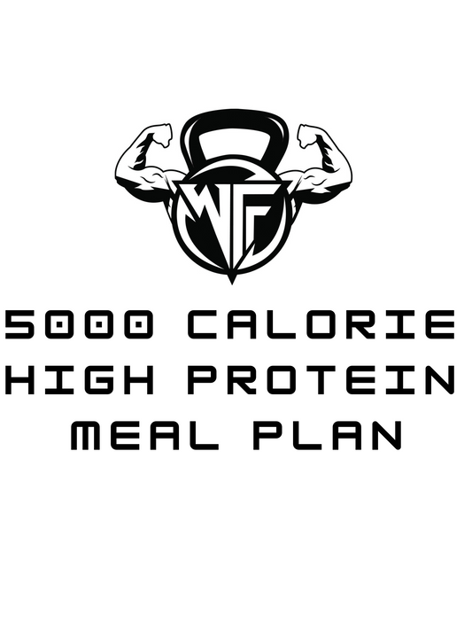 The Ultimate 5000 Calorie Meal Plan for High Performers